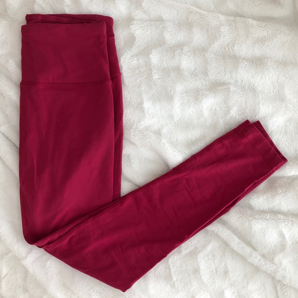 Berry Yoga Leggings